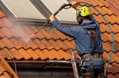 Démoussage et hydrofuge de toiture à Tignes